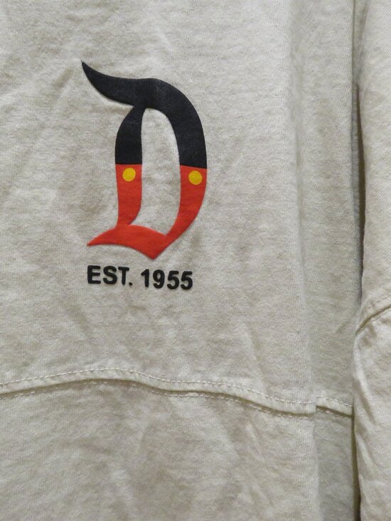 DISNEY Disney Parks Disneyland Resort Character Letters Spirit Jersey XS - Picture 4 of 11